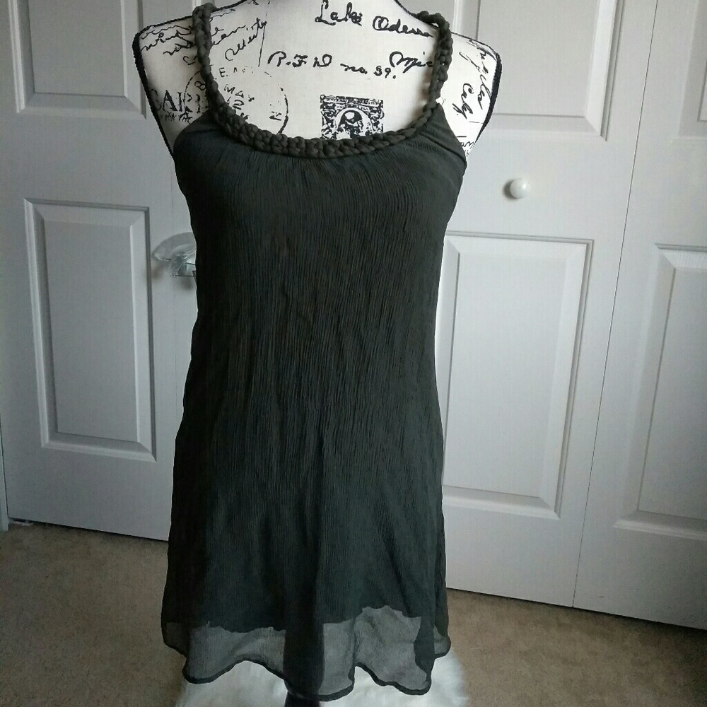 banana republic heritage sheer top Sz S